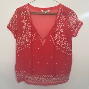 American eagle outfitters women’s blouse hot pink